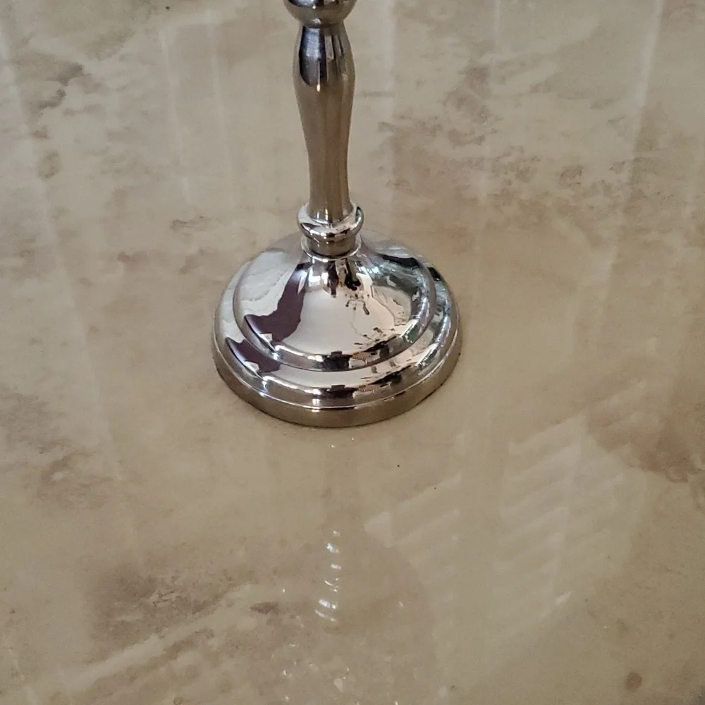 Z Gallerie Crystal Candlestick Nwot